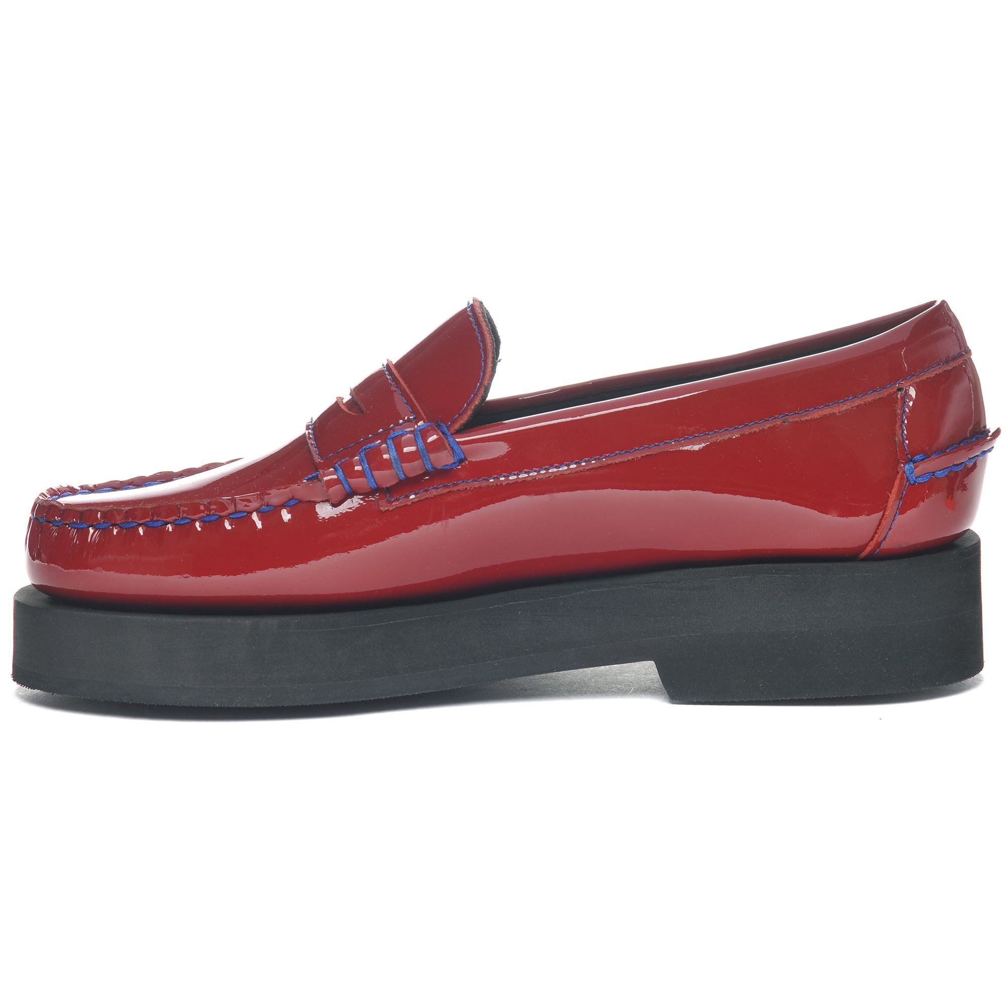 Moc Woman KARA WOMAN Moccasin RED-BLUE NEON