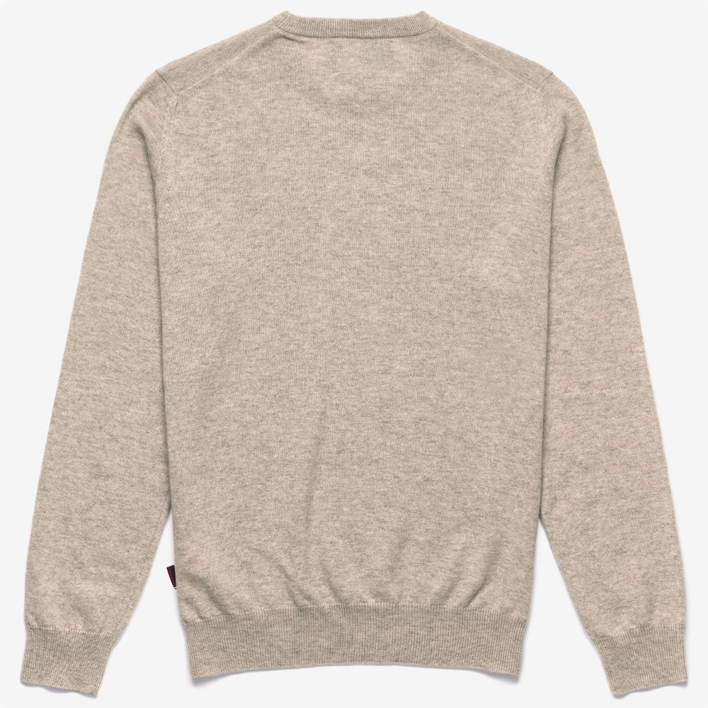 Beige Brown Unisex Cashmere Leisure Jumper 02