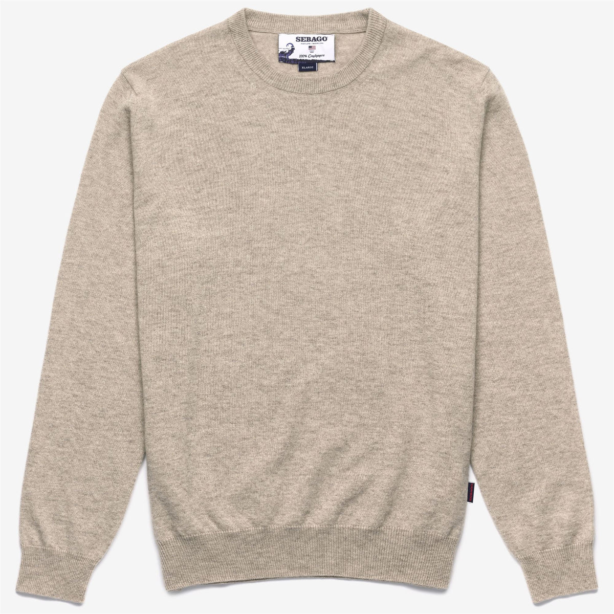 Beige Unisex Cashmere Jumper