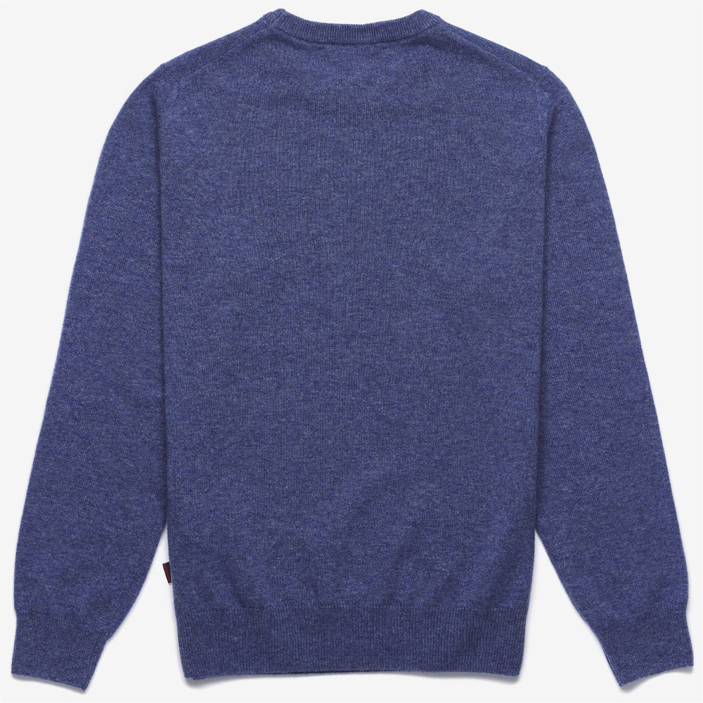 Blue Unisex Cashmere Knit Jumper for Leisure Wear 02
