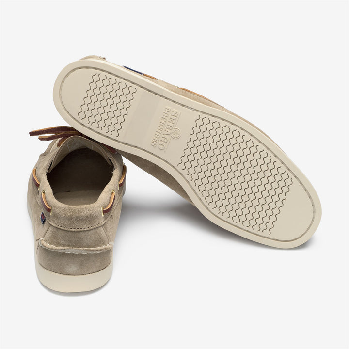 Brown Men's Artisan Suede Docksides for Yachting 4