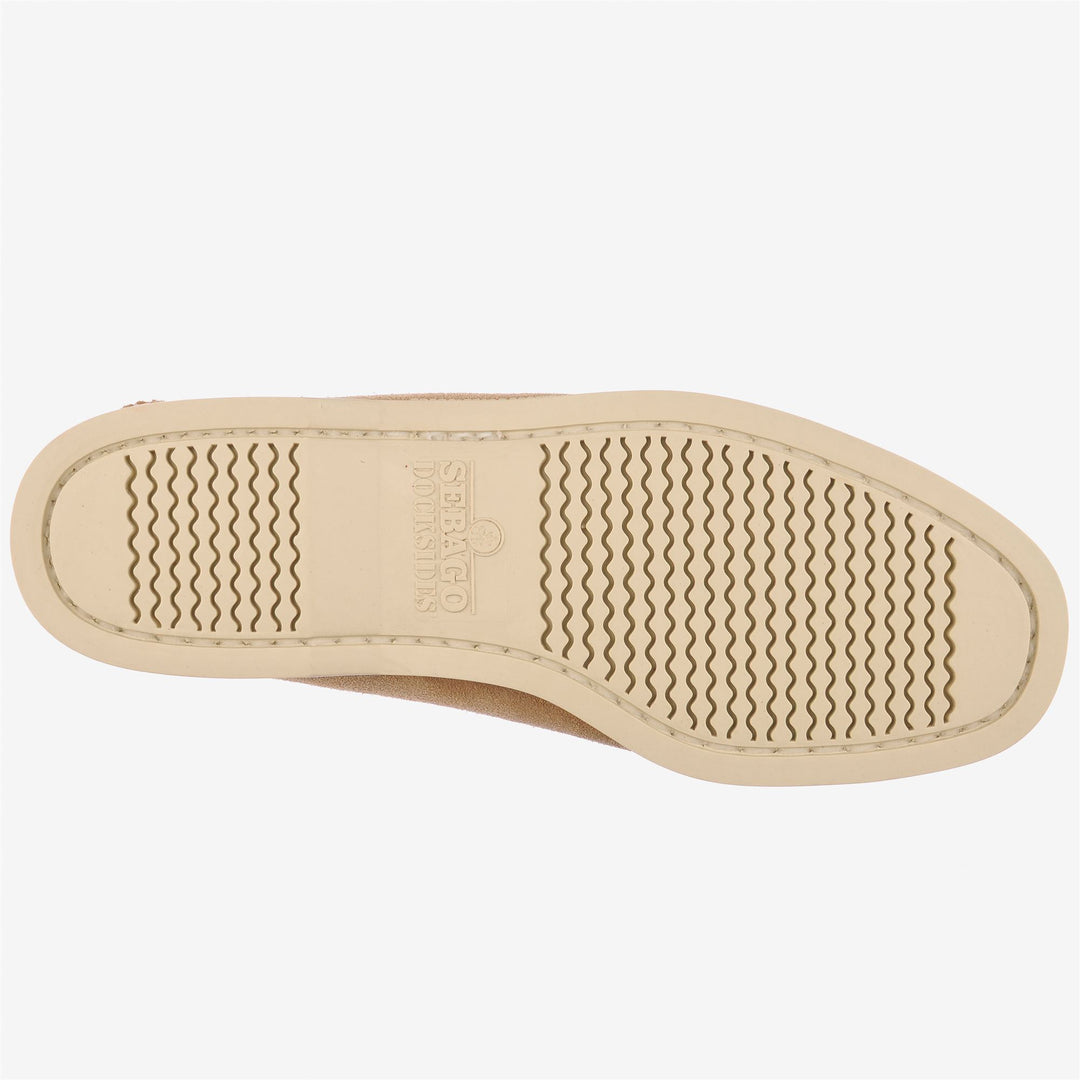 Brown Men's Artisan Suede Docksides for Yachting main