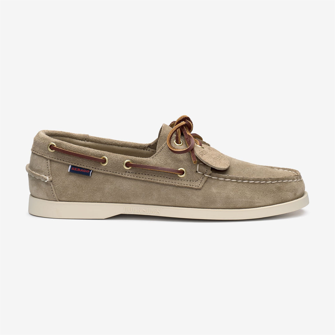 Braune Herren-Docksides aus Wildleder für den Yachtsport 01