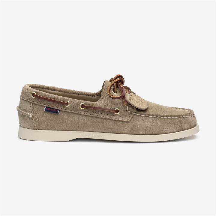 Brown Men's Artisan Suede Docksides for Yachting 1