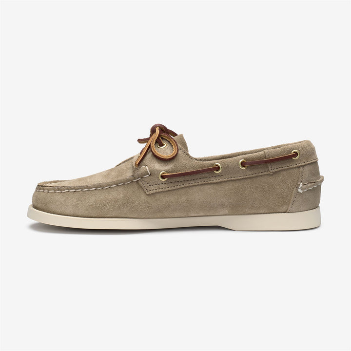 Braune Herren-Docksides aus Wildleder für den Yachtsport 3