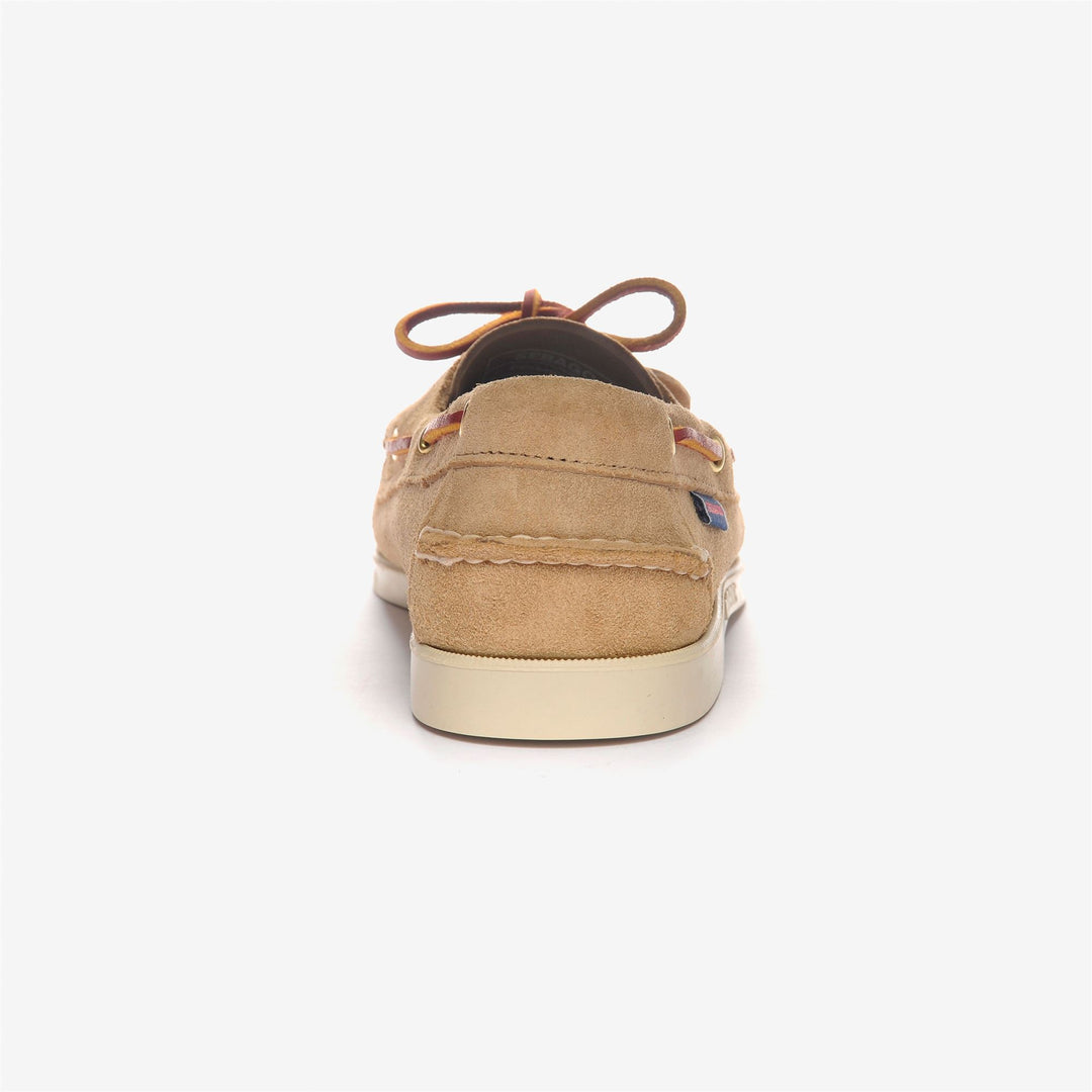 Brown Men's Artisan Suede Docksides for Yachting main