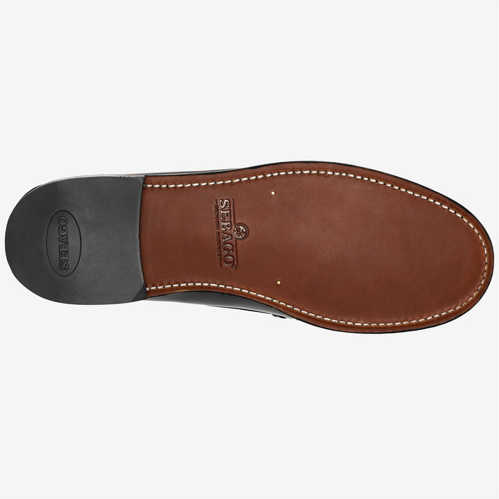 Mocassins en cuir noir pour homme 2