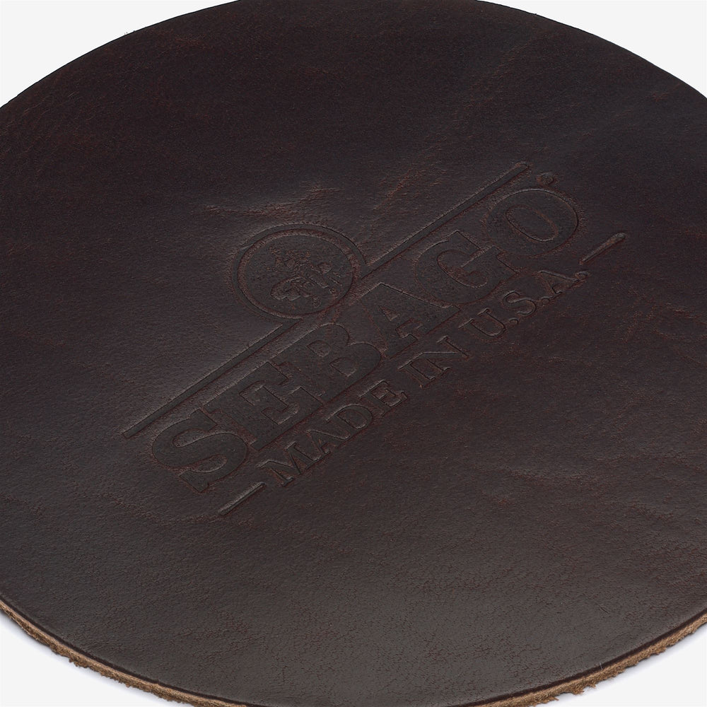 Brown Unisex Leather Coasters for Tabletop Functionality 02