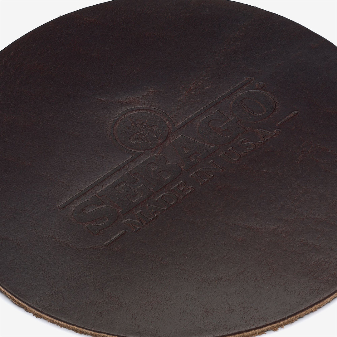 Brown Unisex Leather Coasters for Tabletop Functionality main