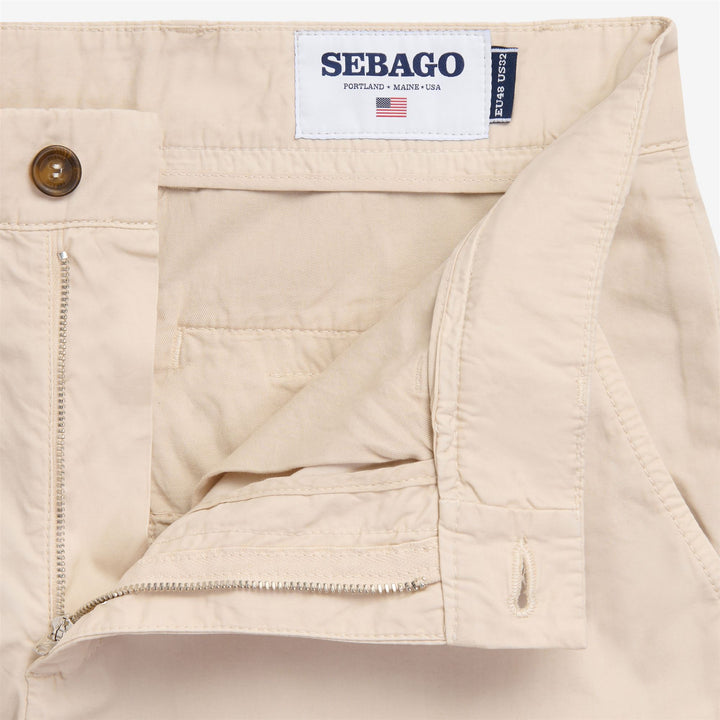 SASANOA SHORT - Shorts - Chino senza pince - Uomo - BEIGE GESSO 3