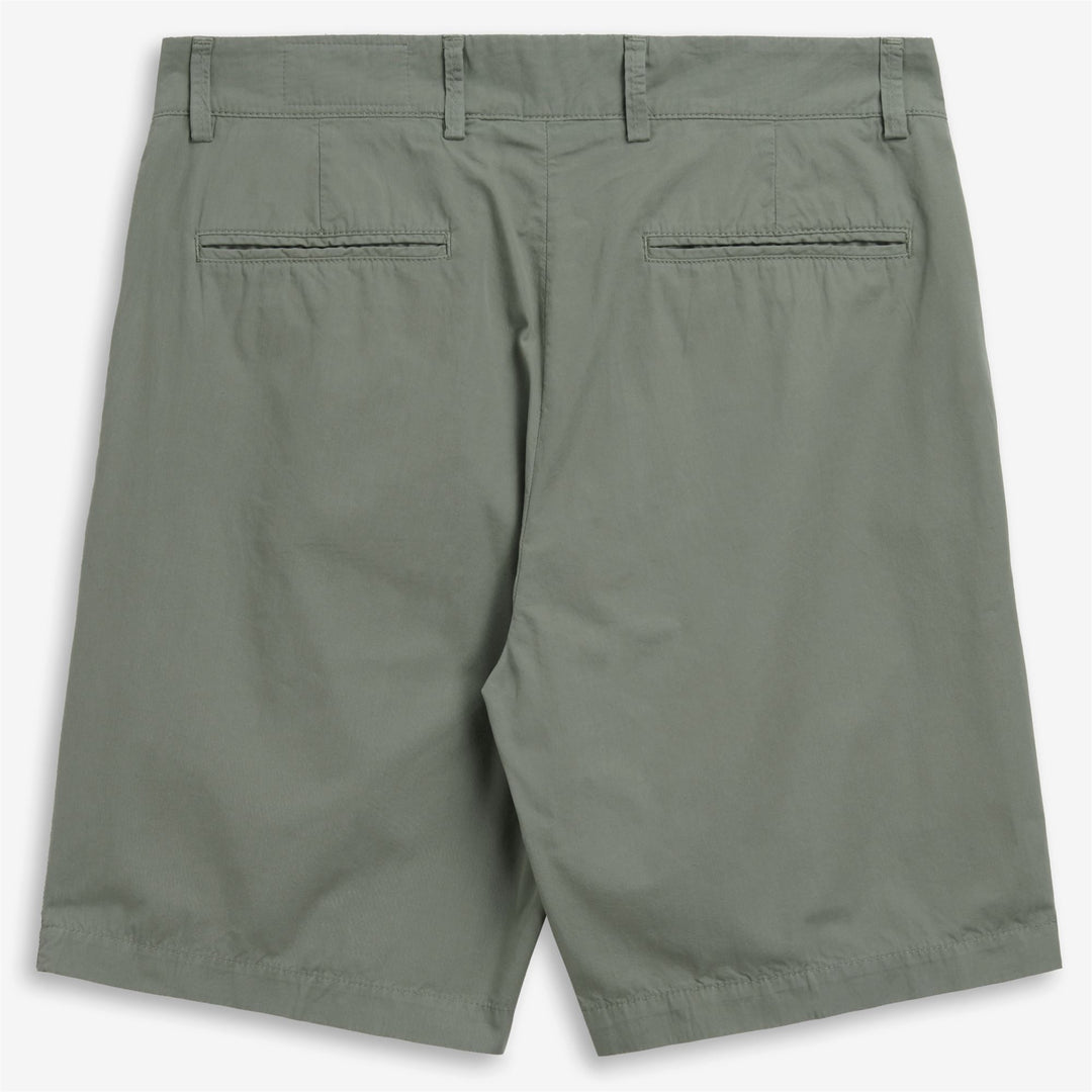 Herren-Chino-Shorts in Flechtengrün aus strapazierfähiger Baumwolle main