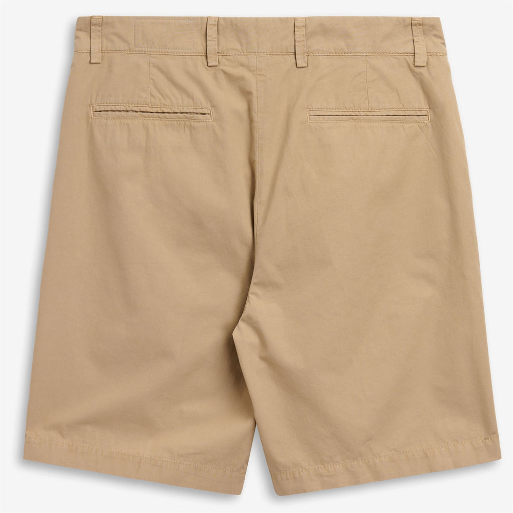 Beige Men's Chino Shorts in Comfortable Cotton 02