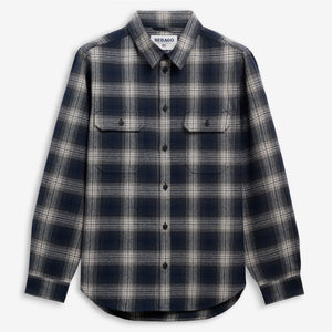 MIZZEN - Overshirts - Overshirts - Unisex - Blue-LT Beige-DK Grey
