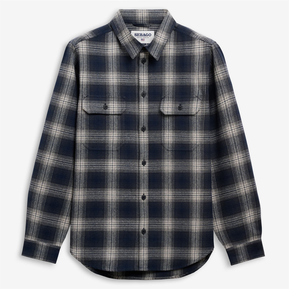 Blue Unisex Cotton Overshirt
