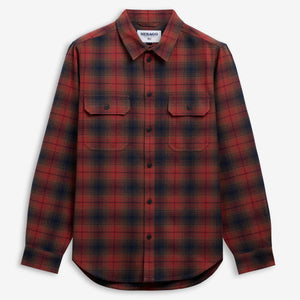 MIZZEN - Overshirts - Overshirts - Unisex - Brown-Red-Orange