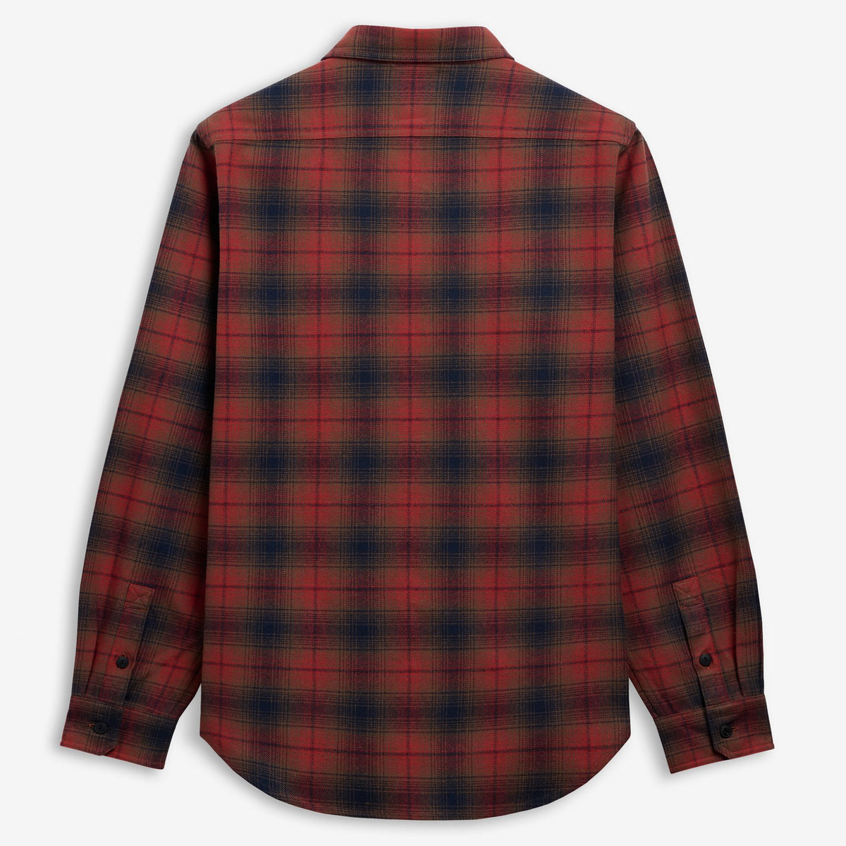 Brauner Unisex-Baumwoll-Overshirt