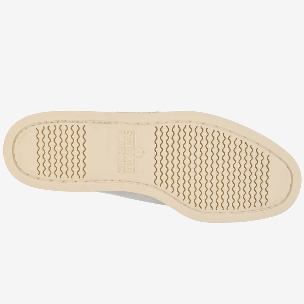 Weiße Herren-Yachting-Mokassins aus Leder 02