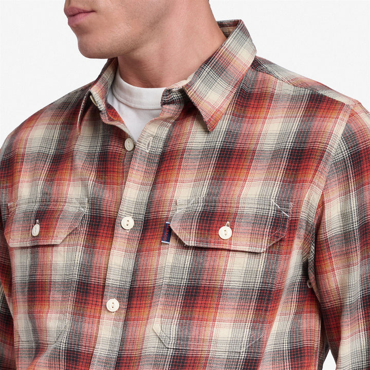 Grey Unisex Checked Cotton Overshirt 4