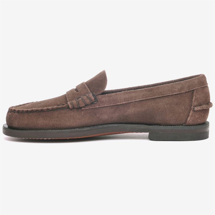 Dark Brown Women's Business Moccasin with Leather Sole 3