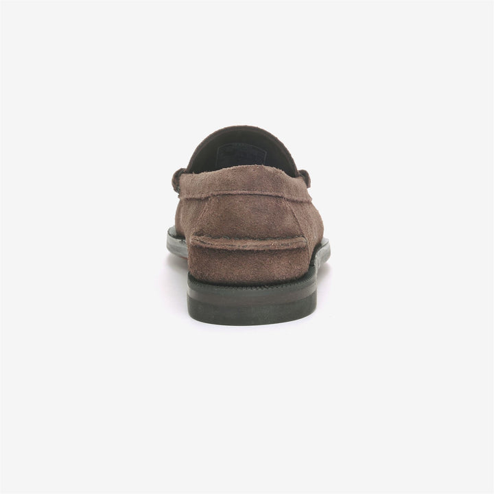 Dark Brown Women's Business Moccasin with Leather Sole 5