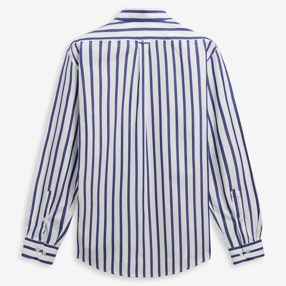 DUNSTAN - SHIRTS - CLASSIC - Unisex - NAVY BLUE-WHITE 02