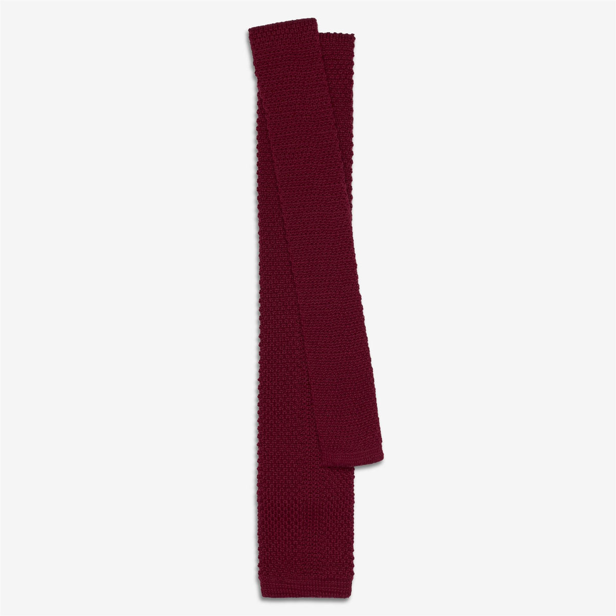 Cravatta in lana rosso unisex