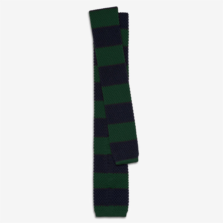 Dark blue-green Unisex Knitted Wool Tie for Leisure 2