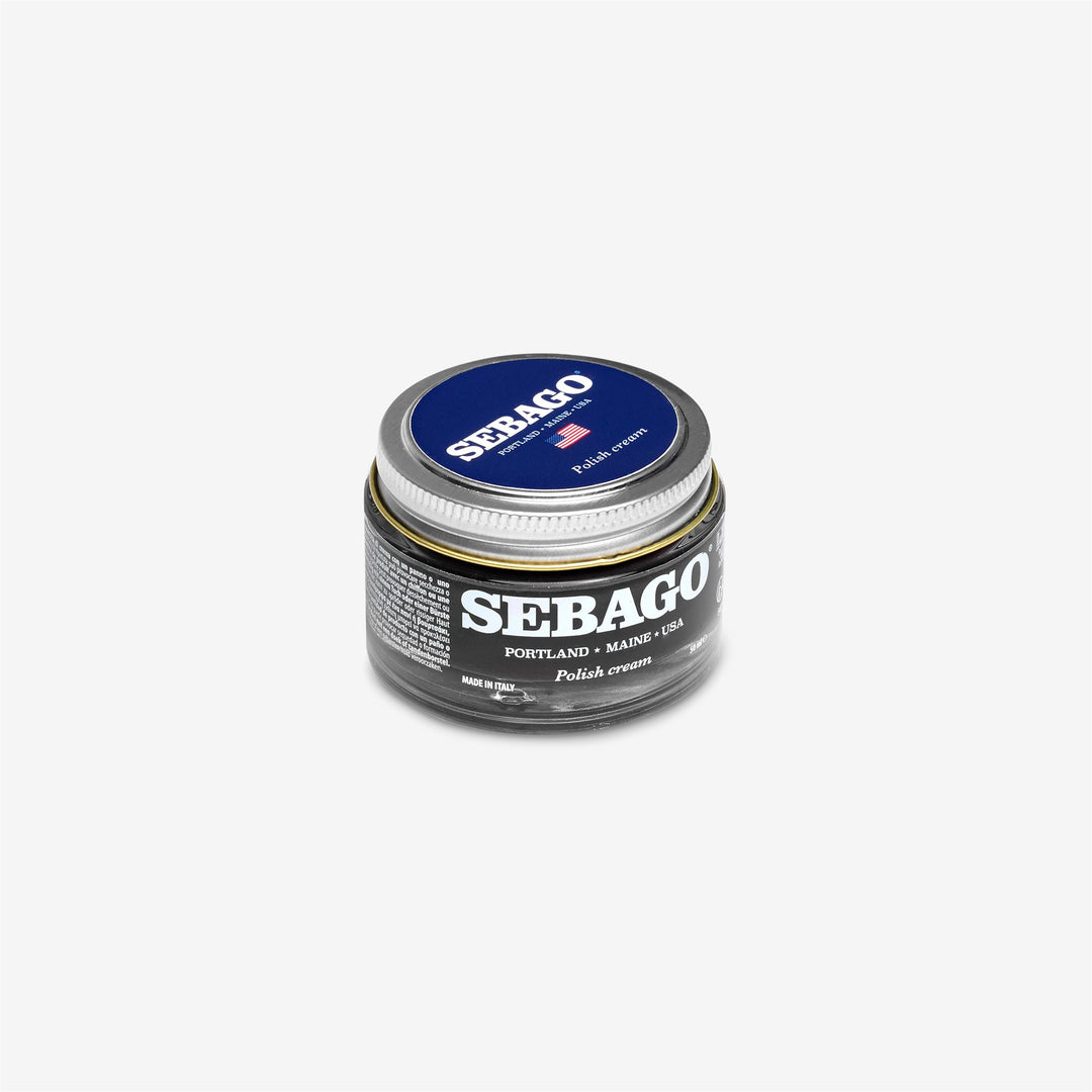 Crème cirée unisexe noire pour chaussures en cuir lisse 01