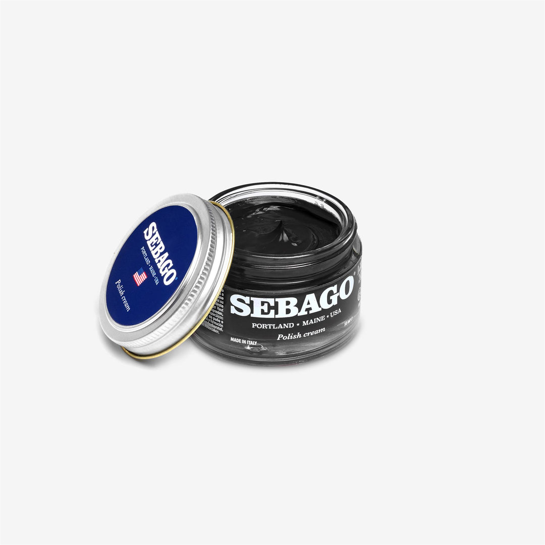 Black Unisex Shoe Care Polish Cream for Smooth Leather Footwear main