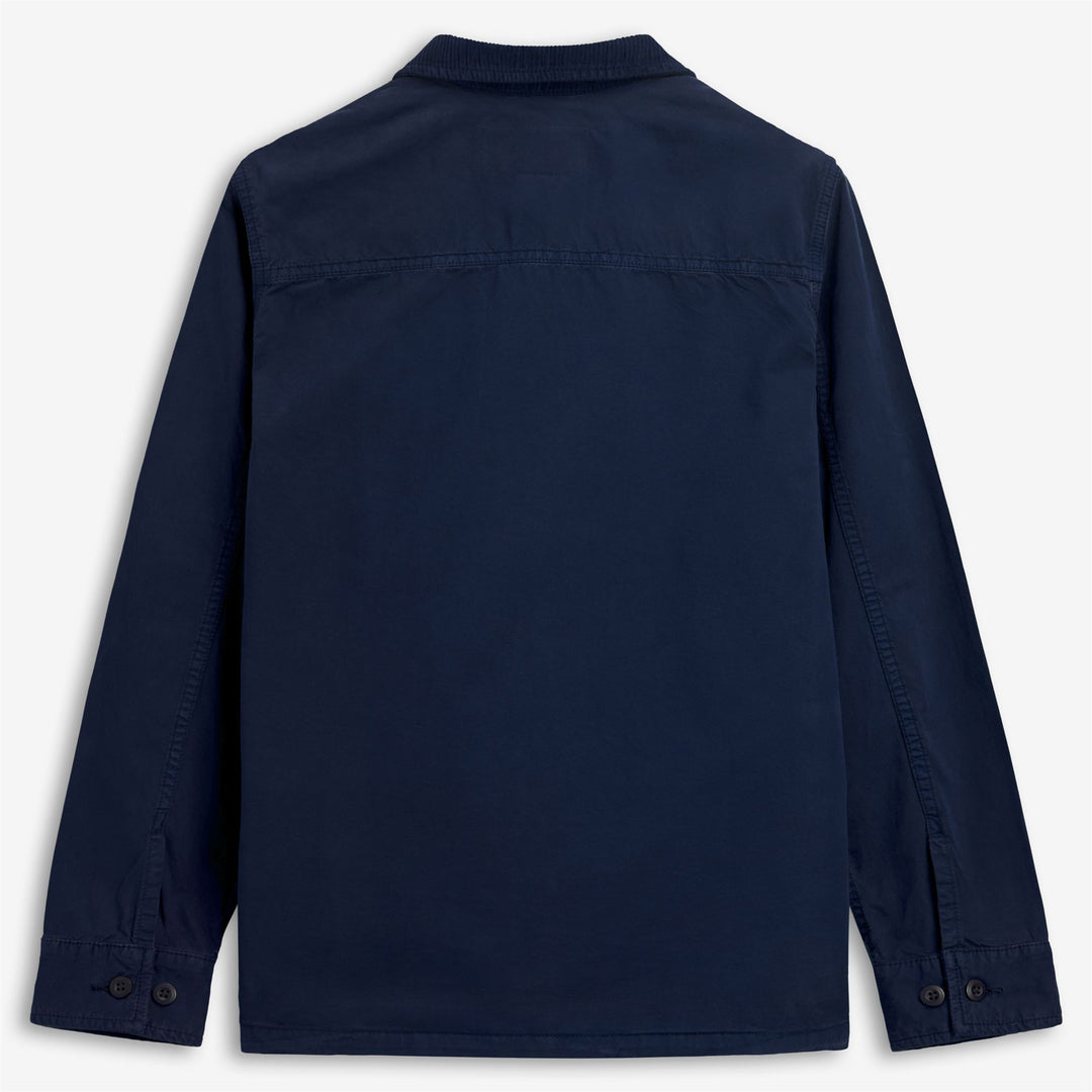 Veste de milieu de terrain unisexe bleu marine à quatre poches main