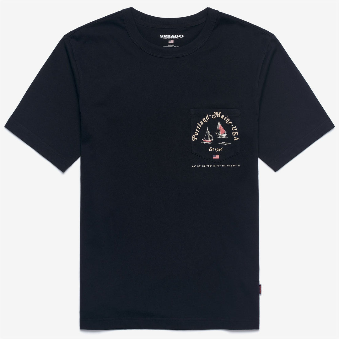 Blue Unisex Regatta USA Graphic Cotton T-Shirt 01