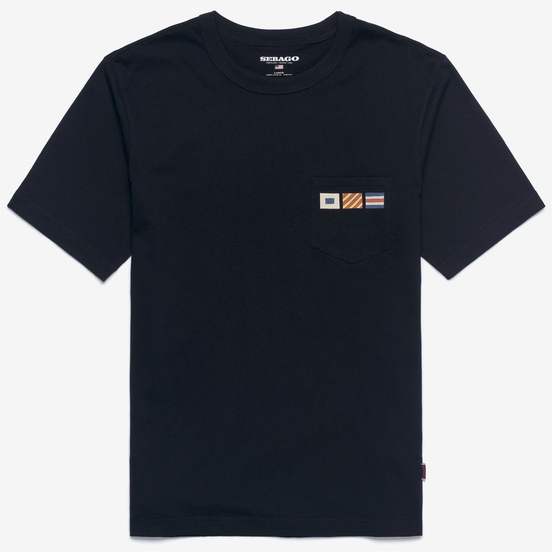 Blue Unisex Regatta Cotton T-Shirt with Nautical Print 01