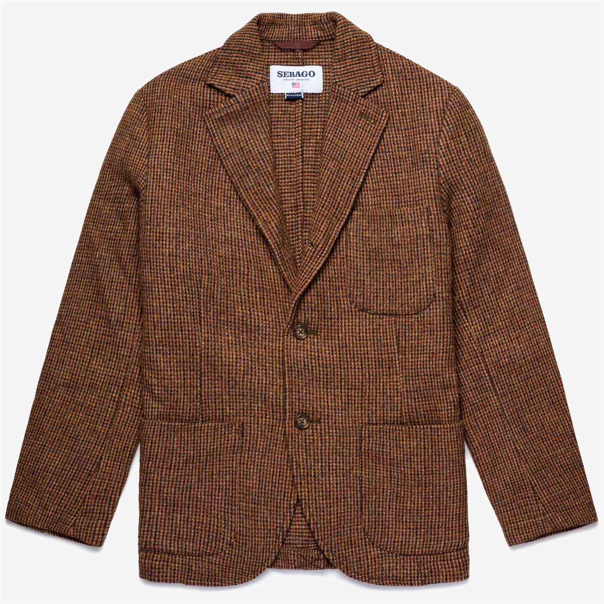 Beige Unisex Wool Blazer