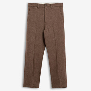 RENDON HERRINGBONE - Dresses - Pants - Unisex - Beige-Brown