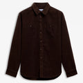 Overshirts_Unisex_LEEWORD_Overshirts_Brown Moro - Commercial 1