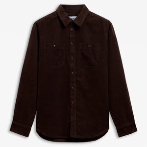 LEEWORD - Overshirts - Overshirts - Unisex - Brown Moro