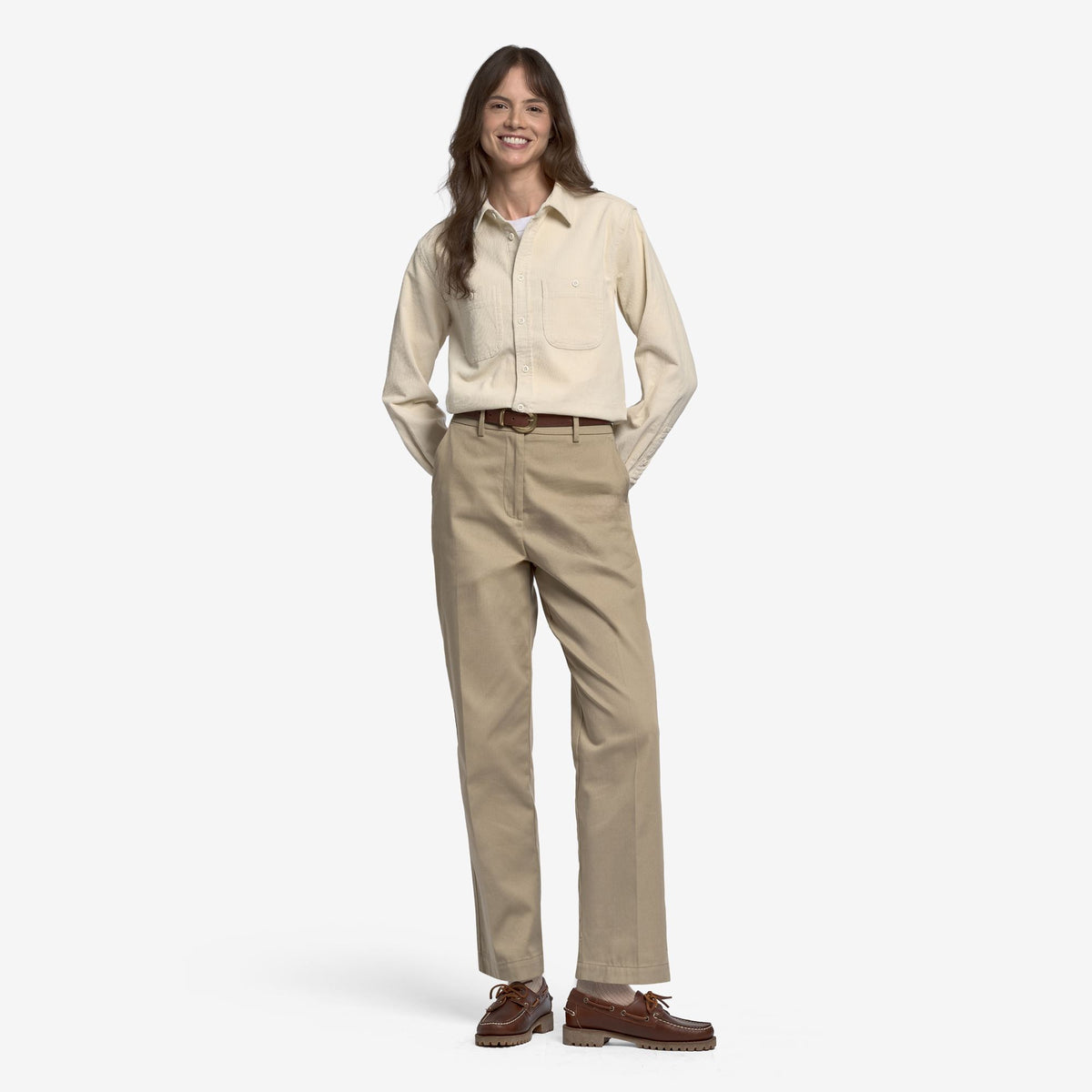 Overshirts_Unisex_LEEWORD_Overshirts_White Natural - Commercial 6