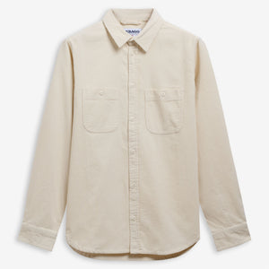 LEEWORD - Overshirts - Overshirts - Unisex - White Natural