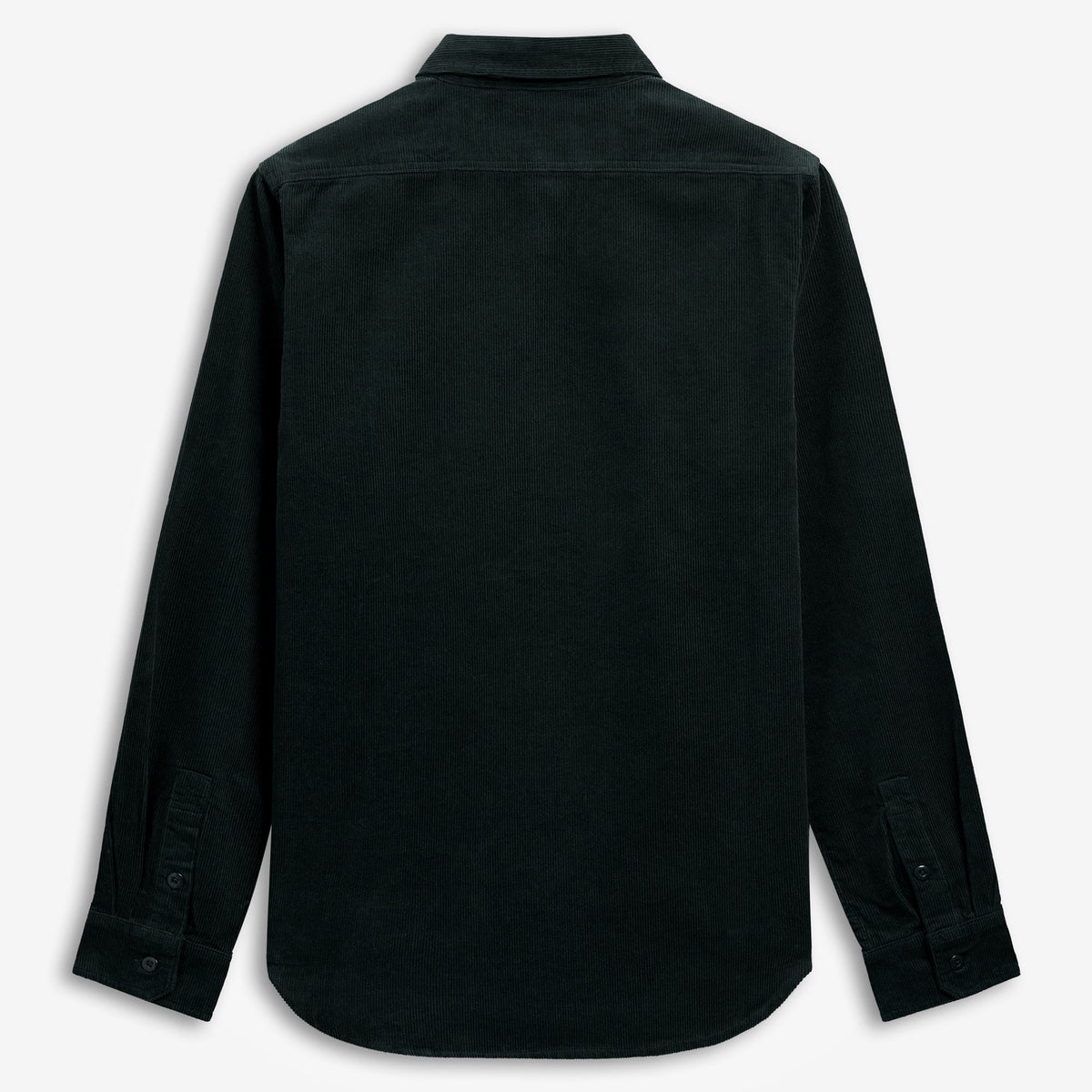 Grüner Unisex-Cord-Overshirt