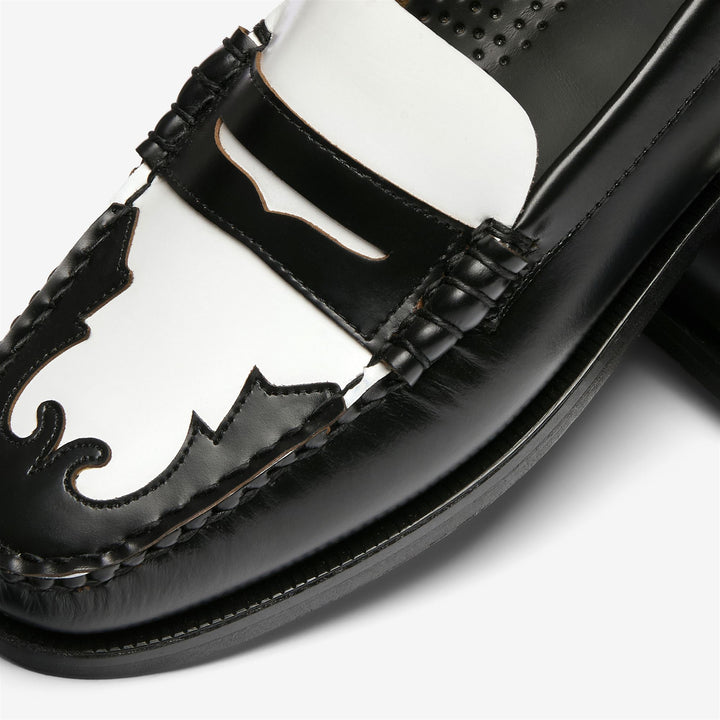 DAN SCARABEO - Moc - Moccasin - Man - Black-White-Black-White 6