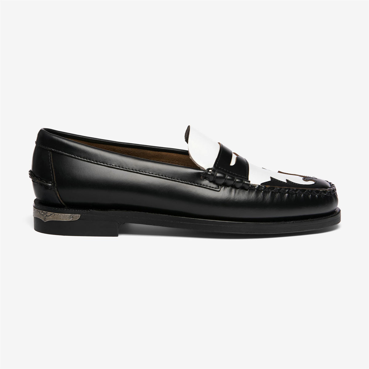 Black Men's Leather Loafer