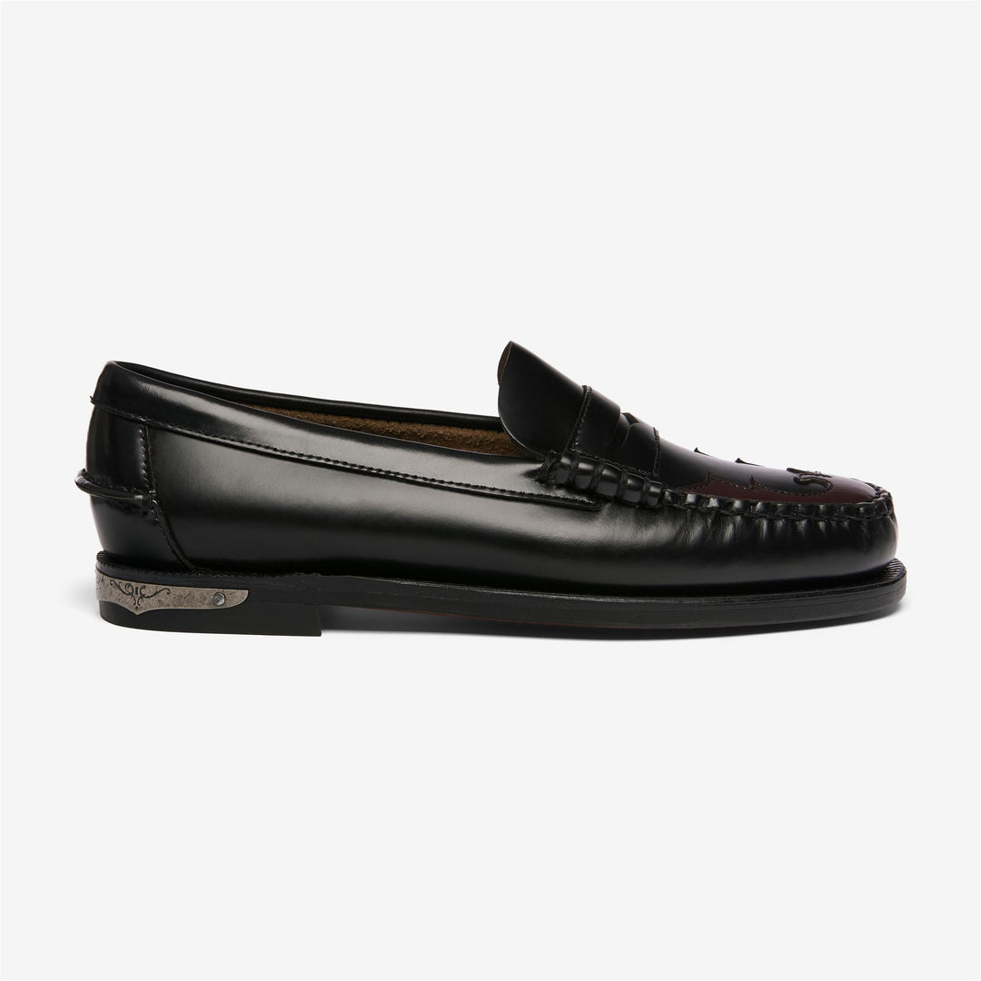 DAN SCARABEO - Moc - Mocasín - Hombre - BLACK-BURGUNDY main