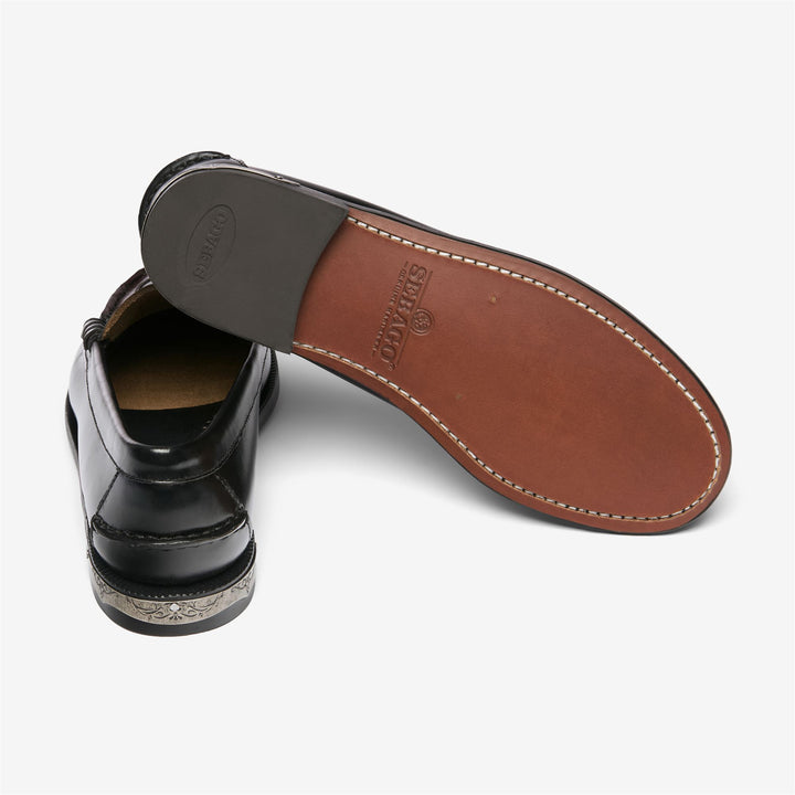 DAN SCARABEO - Moc - Mocasín - Hombre - BLACK-BURGUNDY 4