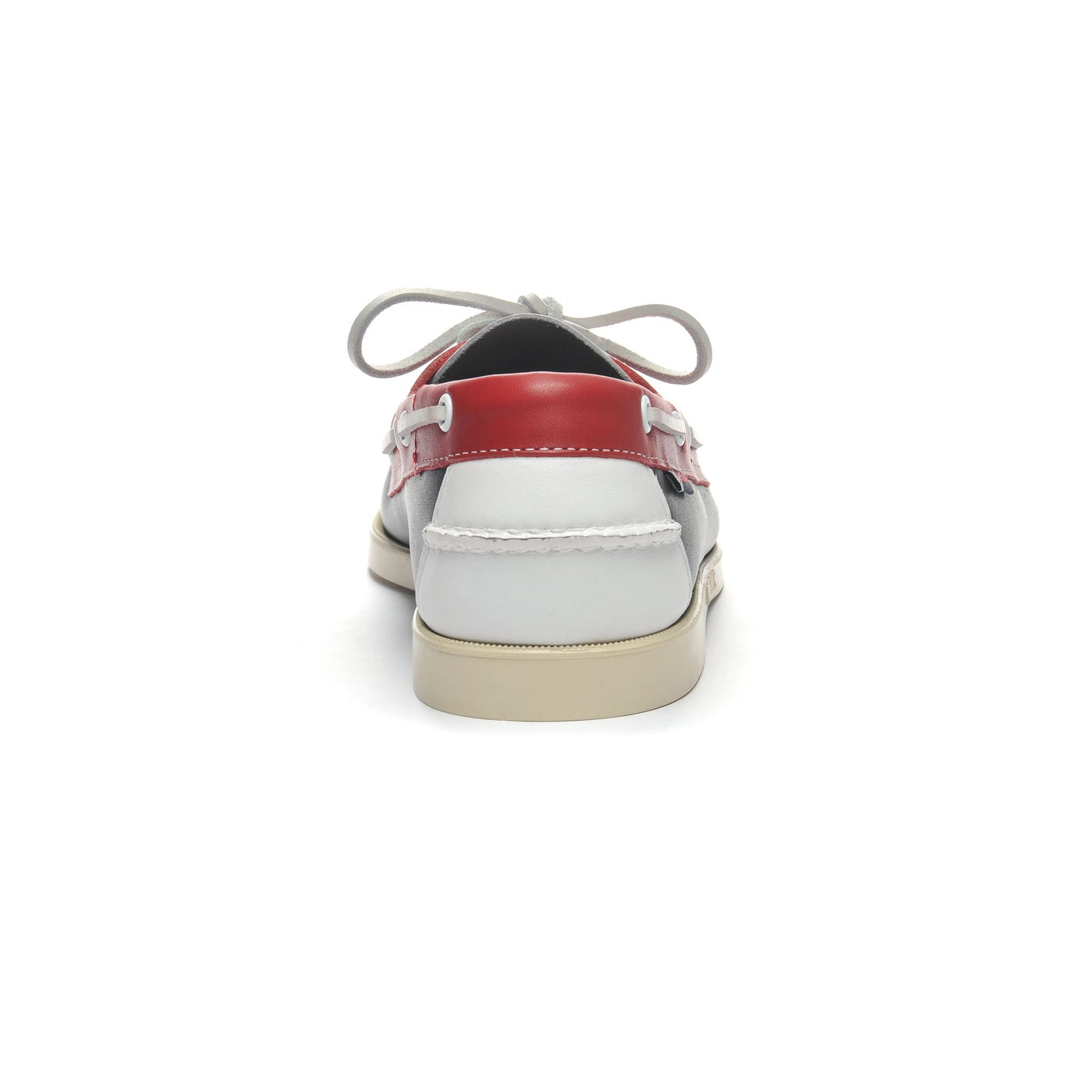 Docksides Man PORTLAND SPINNAKER Mocassin NAVY-RED-WHITE Detail (jpg Rgb)			