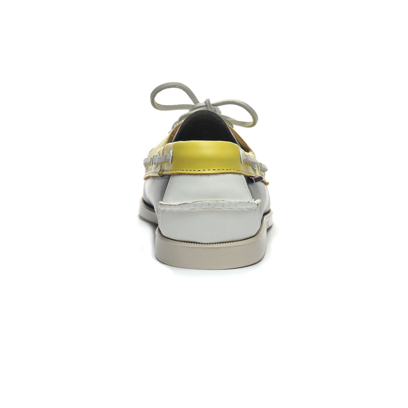 Docksides Man PORTLAND SPINNAKER Mocassin NAVY-YELLOW-WHITE Detail (jpg Rgb)			