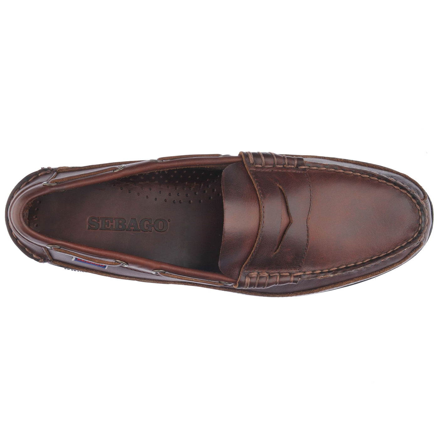 Moc Man SLOOP Moccasin BROWN-GUM Dressed Back (jpg Rgb)		