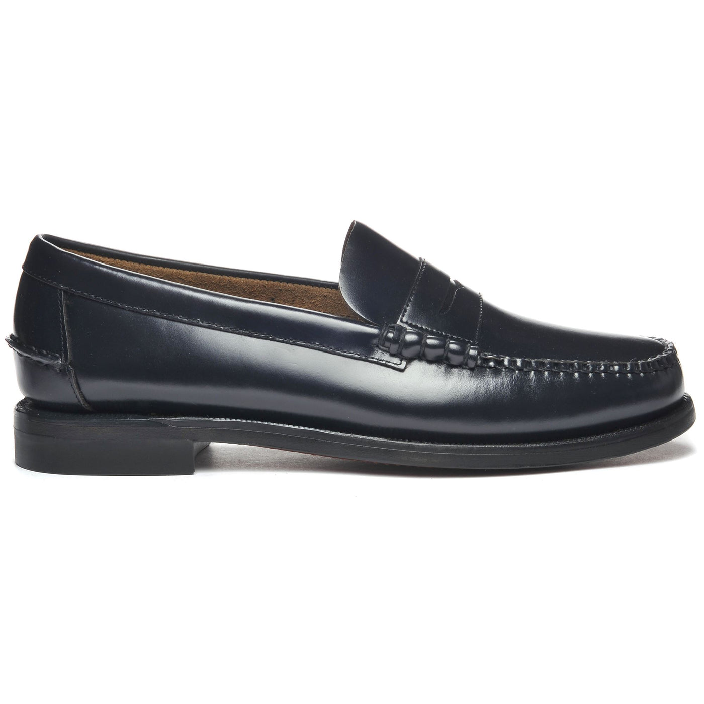 Moc Man CLASSIC DAN Moccasin BLUE NAVY Photo (jpg Rgb)			