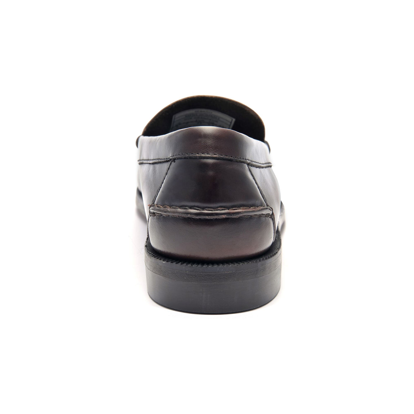 Moc Man CLASSIC DAN WAXY Moccasin DK BROWN Detail (jpg Rgb)			