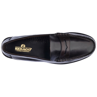 Moc Man CLASSIC DAN WAXY Moccasin DK BROWN Dressed Back (jpg Rgb)		