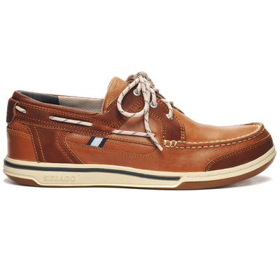 Moc Man TRITON THREE EYELETS FGL Moccasin BROWN COGNAC Photo (jpg Rgb)			